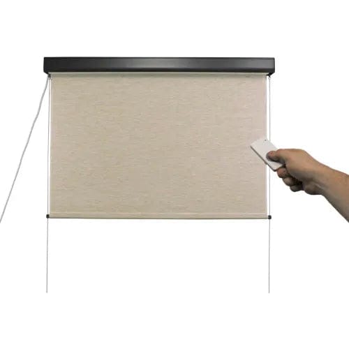 Centerline Dynamics Blinds & Shades Premium Outdoor Sun Shade, Motorized, 72"W x 96"H, Maui