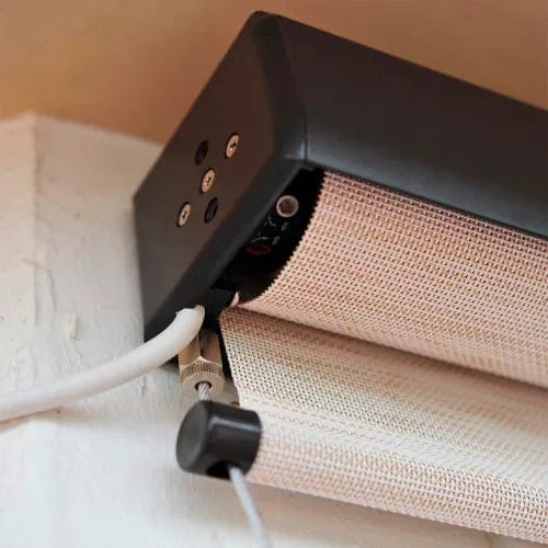 Centerline Dynamics Blinds & Shades Premium Outdoor Sun Shade, Motorized, 72"W x 96"H, Maui