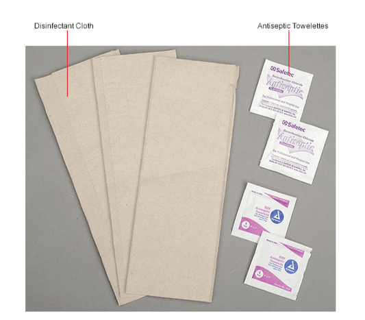 Centerline Dynamics Bloodborne Pathogens Kit Pac-Kit Small Industrial Bloodborne Pathogens Kit with CPR Mask Weatherproof