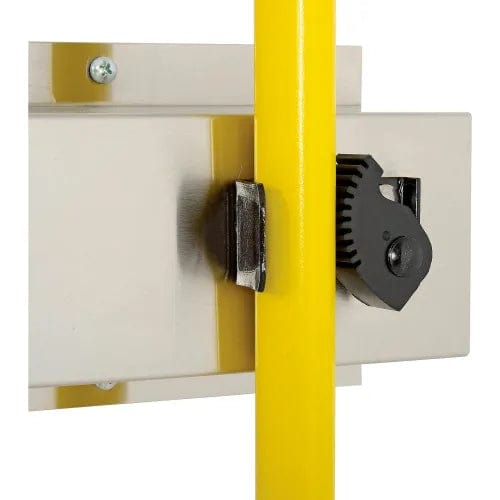Centerline Dynamics Bobrick Mop/Broom Holder, Stainless, 24", 3 Prongs - B223x24