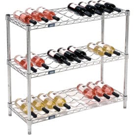 Centerline Dynamics Bottle Rack Nexel 27 bottle Wine bottle Rack 36" x 14" x 34"