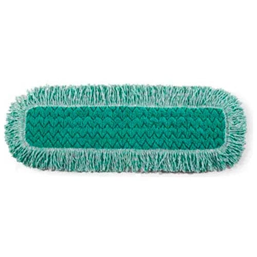 Centerline Dynamics Brooms & Dusters 24" Microfiber Dust Pad, Fringe, Green