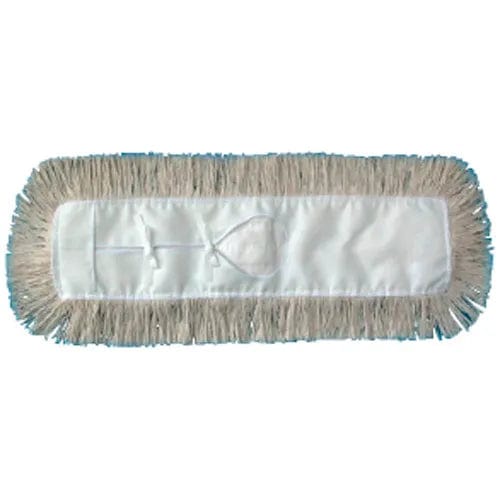 Centerline Dynamics Brooms & Dusters 36" x 5" Industrial Cut-End Hygrade Cotton Dust Mop Head, White