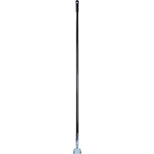 Centerline Dynamics Brooms & Dusters 60" Fiberglass Dust Mop Handle w/ Clip On Connector, Black, Pack of 12 - Pkg Qty 12