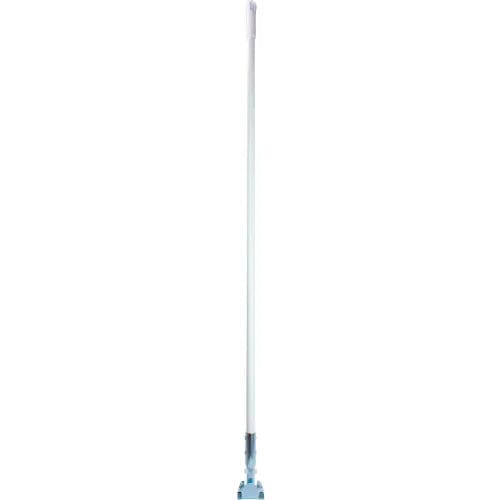 Centerline Dynamics Brooms & Dusters 60" Fiberglass Dust Mop Handle w/ Clip On Connector, White, Pack of 12 - Pkg Qty 12
