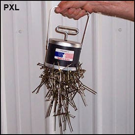 Centerline Dynamics Brooms & Dusters AMK Magnetics PowerMag XL Hand Release Magnet, 5" Dia.