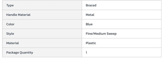 Centerline Dynamics Brooms & Dusters Carlisle Sweep Complete Floor Sweep W/Squeegee 24", Blue - 3621962414