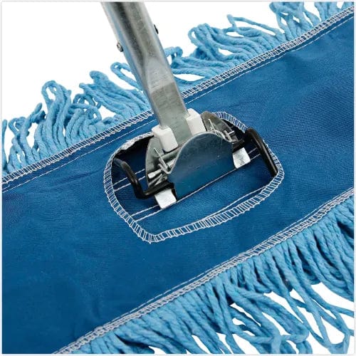 Centerline Dynamics Brooms & Dusters Clip-On Dust Mop Frame, 36 x 5, Zinc Plated