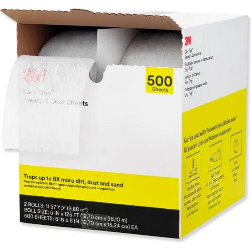 Centerline Dynamics Brooms & Dusters Easy Trap Duster, 5" X 125 Ft, White, 2 250 Sheet Rolls/Carton