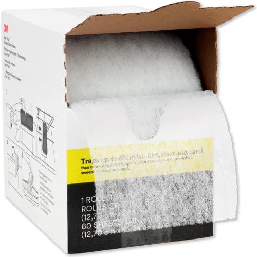 Centerline Dynamics Brooms & Dusters Easy Trap Duster, 5" X 30 Ft, White, 1 60 Sheet Roll/Box, 8 Boxes/Carton