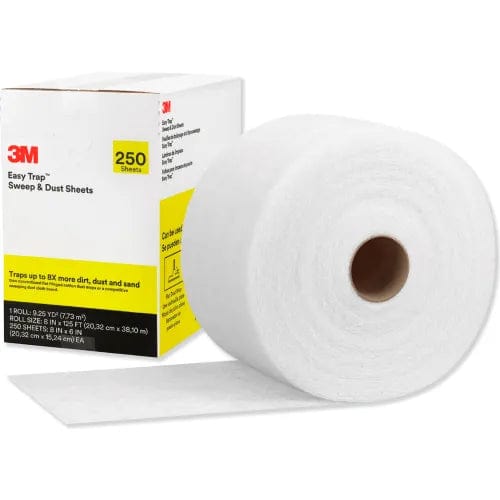 Centerline Dynamics Brooms & Dusters Easy Trap Duster, 8" X 125 Ft, White, 1 - 250 Sheet Roll/Carton