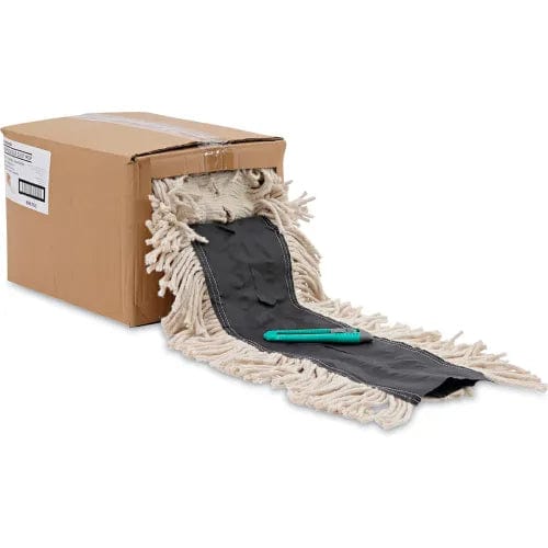Centerline Dynamics Brooms & Dusters Flash Forty Disposable Dustmop, Cotton, 5", Natural