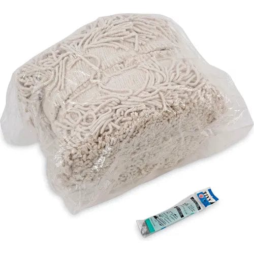 Centerline Dynamics Brooms & Dusters Flash Forty Disposable Dustmop, Cotton, 5", Natural