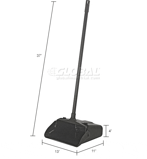 Centerline Dynamics Brooms & Dusters Global Industrial™ Upright Dust Pan & Lobby Broom Combo Kit