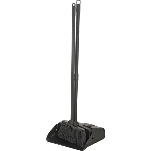Centerline Dynamics Brooms & Dusters Global Industrial™ Upright Dust Pan & Lobby Broom Combo Kit