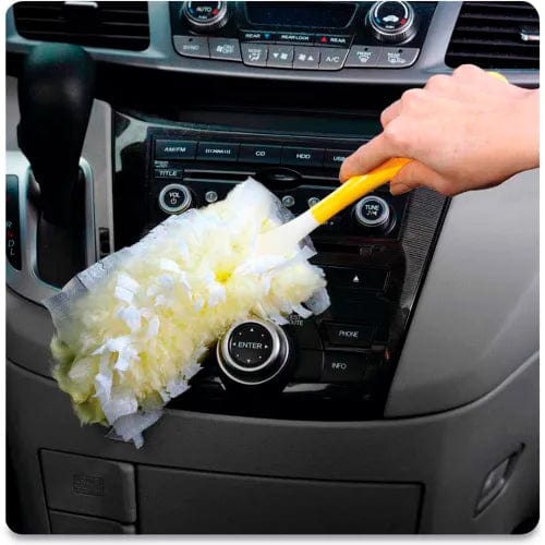 Centerline Dynamics Brooms & Dusters Heavy Duty Dust Lock Fiber Refill Dusters, Yellow, 6/Box