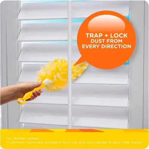 Centerline Dynamics Brooms & Dusters Heavy Duty Dusters Refill, Dust Lock Fiber, Yellow, 6/Box, 4 Box/Case