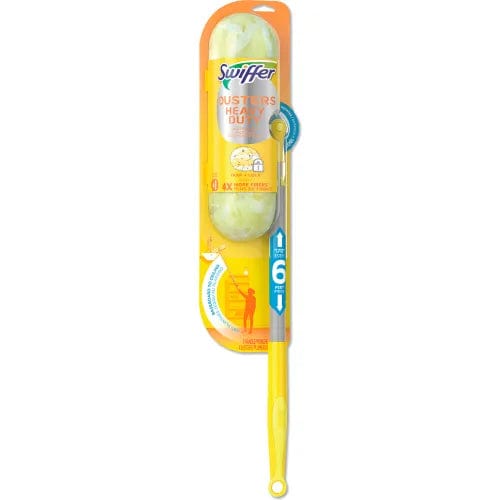 Centerline Dynamics Brooms & Dusters Heavy Duty Dusters with Super Extender Handle, 6 ft Handle, 1 Handle/4 Dusters, 4/Ctn