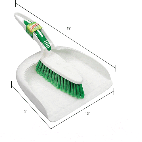 Centerline Dynamics Brooms & Dusters Libman Commercial Dust Pan And Counter Brush Set - 95 - Pkg Qty 2