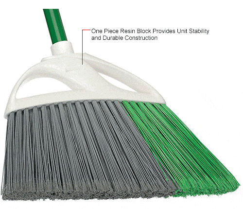Centerline Dynamics Brooms & Dusters Libman Commercial Large Precision® Angle Broom 205 - Pkg Qty 6