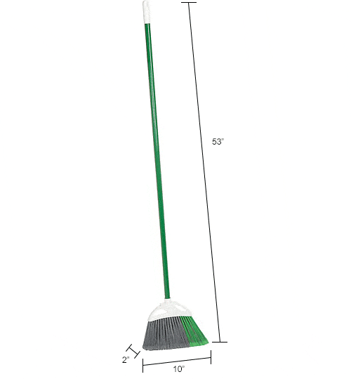 Centerline Dynamics Brooms & Dusters Libman Commercial Precision® Angle Broom 201 - Pkg Qty 6