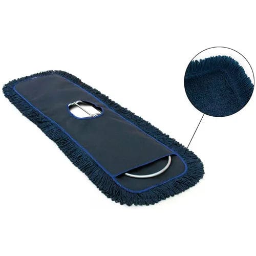 Centerline Dynamics Brooms & Dusters Microfiber Dust Mop, Blue - 96078 - Pkg Qty 6
