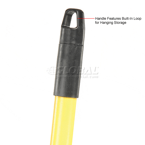 Centerline Dynamics Brooms & Dusters Rubbermaid® Angled Broom With Vinyl Coated Metal Handle - Pkg Qty 6