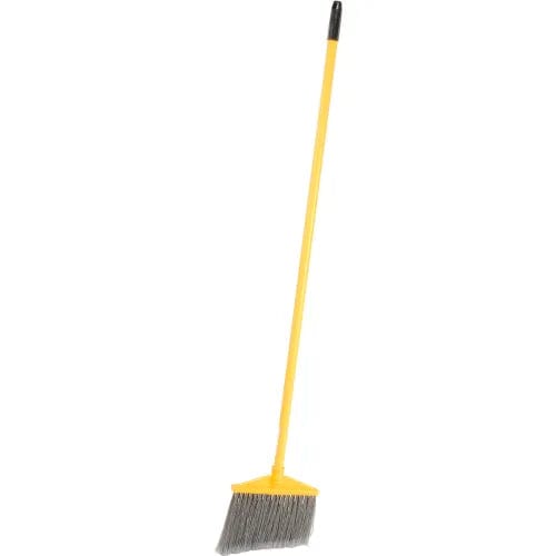 Centerline Dynamics Brooms & Dusters Rubbermaid® Angled Broom With Vinyl Coated Metal Handle - Pkg Qty 6