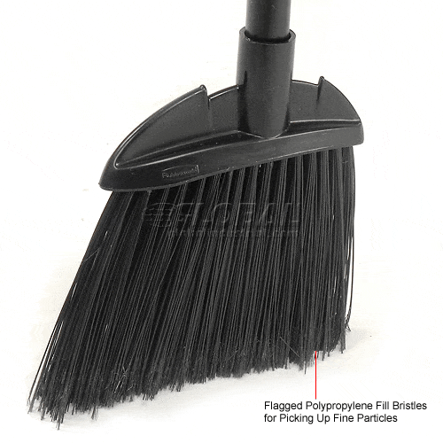 Centerline Dynamics Brooms & Dusters Rubbermaid® Lobby Broom FG637400BLA - Pkg Qty 6