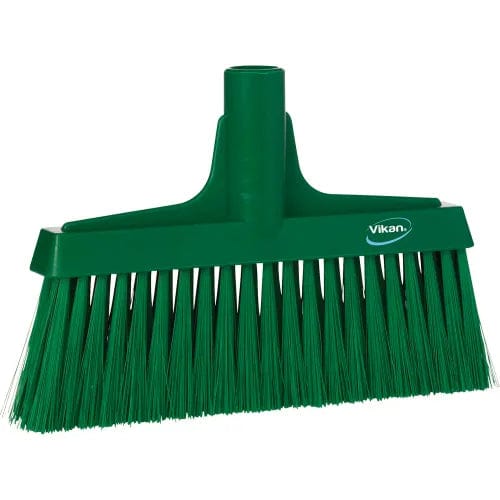 Centerline Dynamics Brush Heads 10" Upright Broom- Soft/Stiff, Green