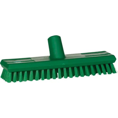 Centerline Dynamics Brush Heads 11" Waterfed Deck Scrub- Extra Stiff, Green