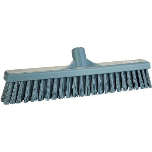 Centerline Dynamics Brush Heads 16" Combo Push Broom- Soft/Stiff, Gray