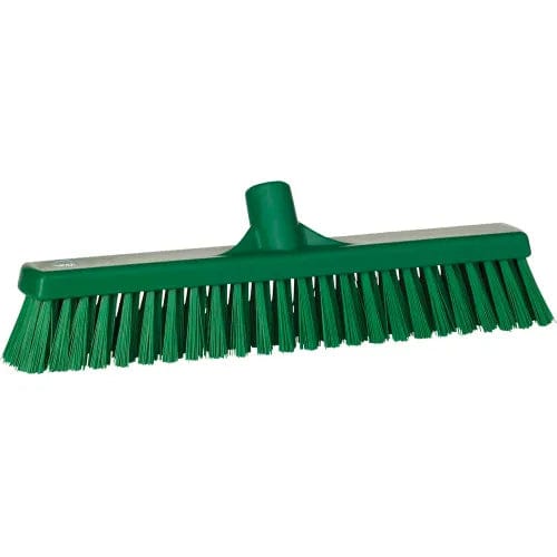 Centerline Dynamics Brush Heads 16" Combo Push Broom- Soft/Stiff, Green
