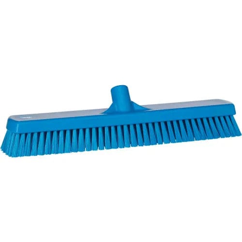 Centerline Dynamics Brush Heads 19" Deck/Wall Scrub- Stiff, Blue