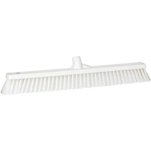 Centerline Dynamics Brush Heads 24" Combo Push Broom- Soft/Stiff, White