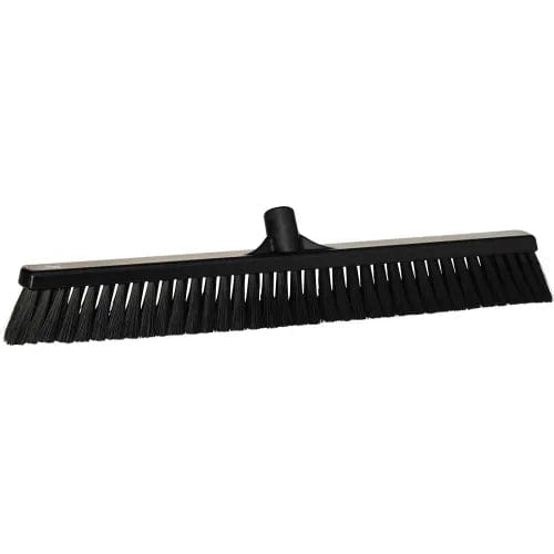 Centerline Dynamics Brush Heads 24" Small Particle Push Broom- Soft, Black