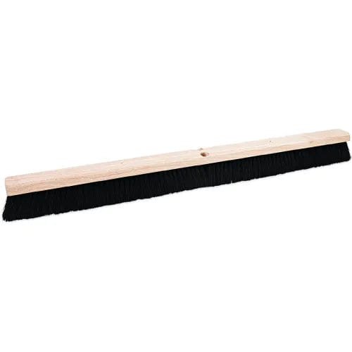 Centerline Dynamics Brush Heads Floor Brush Head, 2.5" Black Tampico Fiber Bristles, 36" Brush