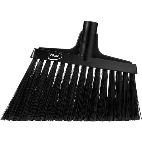 Centerline Dynamics Brush Heads Split Bristle Angle Head Broom, Black
