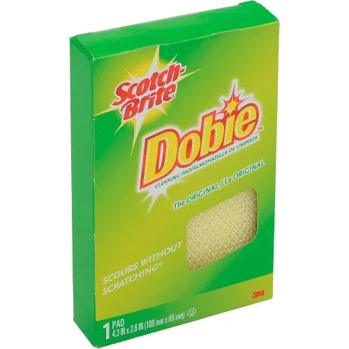 Centerline Dynamics Brushes, Sponges & Squeegees 3M Scotch-Brite™ Dobie® All Purpose Cleaning Pad , White, 24 Sponges - 720