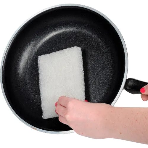 Centerline Dynamics Brushes, Sponges & Squeegees 3M Scotch-Brite™ Light Duty Scouring Pads , White, 40 Pads - 9030
