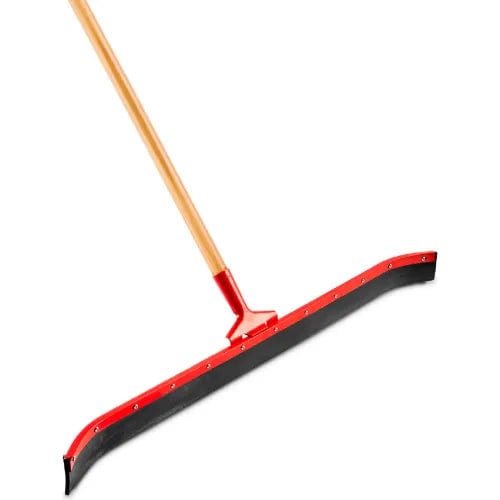 Centerline Dynamics Brushes, Sponges & Squeegees Libman Commercial Standard Duty Curved Floor Squeegee, Hard Rubber, 36" - 954 - Pkg Qty 6