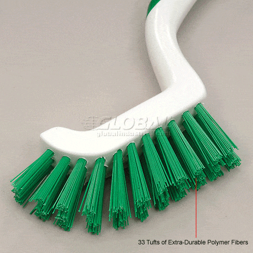 Centerline Dynamics Brushes, Sponges & Squeegees Libman Commercial Tile & Grout Scrub Brush - Angled Head - 18 - Pkg Qty 6