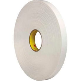 Centerline Dynamics Building & Construction Tape 3M Double Sided Foam Tape 1" x 5 Yds. 1/32" Thick White