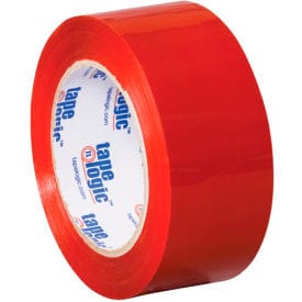 Centerline Dynamics Building & Construction Tape Carton Sealing Tape 2" x 110 Yds. 2.2 Mil Red - Pkg Qty 18
