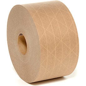 Centerline Dynamics Building & Construction Tape Hi Tech Reinforced Water Activated Tape 3" x 450' 5 Mil Tan