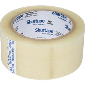 Centerline Dynamics Building & Construction Tape Shurtape Carton Sealing Tape 2" x 110 Yds. 1.6 Mil Clear - Pkg Qty 36