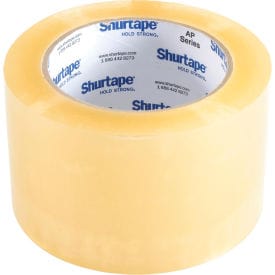 Centerline Dynamics Building & Construction Tape Shurtape Carton Sealing Tape 3" x 110 Yds. 1.8 Mil Clear - Pkg Qty 24