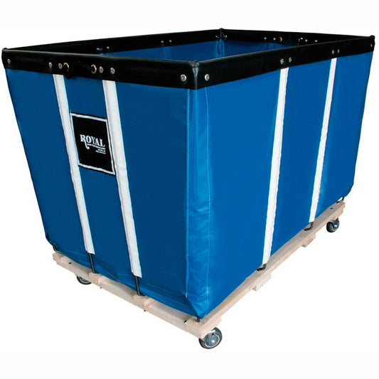 Centerline Dynamics Bulk Container & Tilt Trucks 20 BU-Heavy-Duty Basket Truck - Vinyl Liner - 4 Swivel Casters
