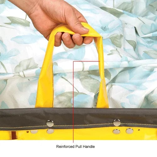Centerline Dynamics Bulk Container & Tilt Trucks Basket Bulk Truck, Vinyl, 24 Bushel Capacity, Yellow