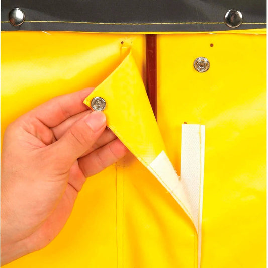 Centerline Dynamics Bulk Container & Tilt Trucks Basket Bulk Truck, Vinyl, 8 Bushel Capacity, Yellow